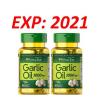 Garlic Oil 1000 mg Cholesterol Health 100 X 2=200 Softgels Pills Very Fresh 2021 #1 small image