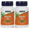 2 x NOW FOODS Garlic Oil Triple 3 x Strength 1500 mg 100 SGels FRESH MADE IN USA #1 small image
