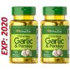 Odorless Garlic and Parsley - Vitamin D3 5000 mg 100 X 2=200 Pills Cholesterol #5 small image