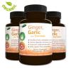 360 Ginger, Garlic &amp; Turmeric Capsules - Circulatory Help, Antioxidant, 500 Mgs #1 small image