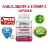 Divayo Naturals Garlic,Ginger &amp; Turmeric Capsules 500 mg #1 small image