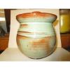 G F General Foister Cole Pottery Garlic Potpourri Mushroom Jar &amp; Lid Folk Art NC #4 small image