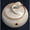 Jim ranson pottery garlic pot with modelled garlic knob #1 small image