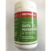 Nutralife Triple strenght Garlic + C, Horseradish &amp; histidine 100caps