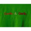 GAELIC &amp; GARLIC LIGHT GREEN TODDLER YOUTH SHORT SLEEVE SHIRT SIZE 4