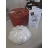 Wildly Delicious cream terracotta large garlic roaster oven microwave bake dish