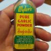 Vintage Glass Wyler&#039;s Pure Garlic Powder Spice Bottle Unopened Great Color Label #5 small image