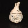 VINTAGE CERAMIC KITCHEN GARLIC KEEPER &#034;HANDLE WITH CARE&#034; CRYING MAN! #5 small image