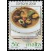 MALTA 1203 - Europa Gastronomija &#034;Fried Rabbit in Wine and Garlic&#034; (pa42281)