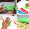 1 x Silicone GARLIC PEELER HELPER - A necessity for every kitchen -Pink or Green #5 small image