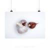 Stunning Poster Wall Art Decor Garlic Food Spices Taste Health 36x24 Inches #2 small image