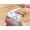 White Kitchen Tool Garlic Shredder Cutter Handdriven Handle Slicer #2 small image