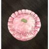 VTG Dona&#039;s molds MC &#039;87 finished ceramic garlic pink mauve bowl ruffled edge #1 small image