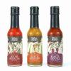 Beer-infused Hot Sauce (Variety Pack) - Asian Sriracha Garlic Serrano &amp; Roast...