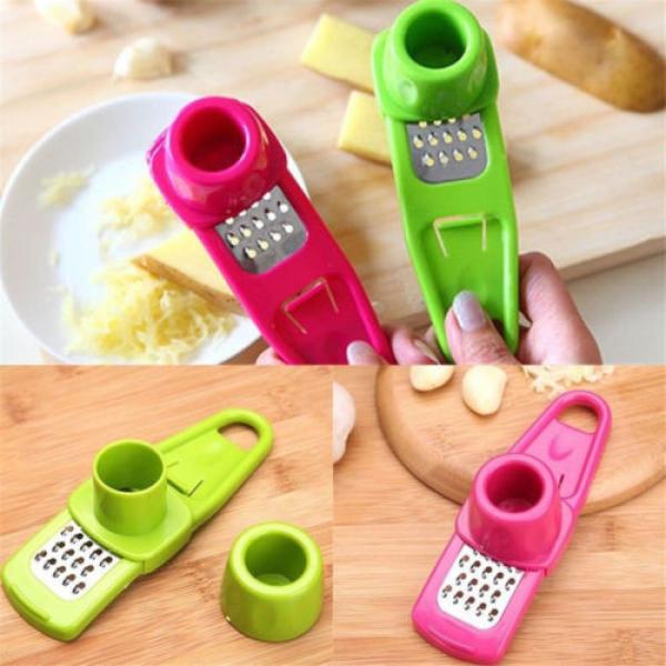 Kitchen Garlic Ginger Presses Cutter Device Grinding Hand Cooking Tool BO #2 image