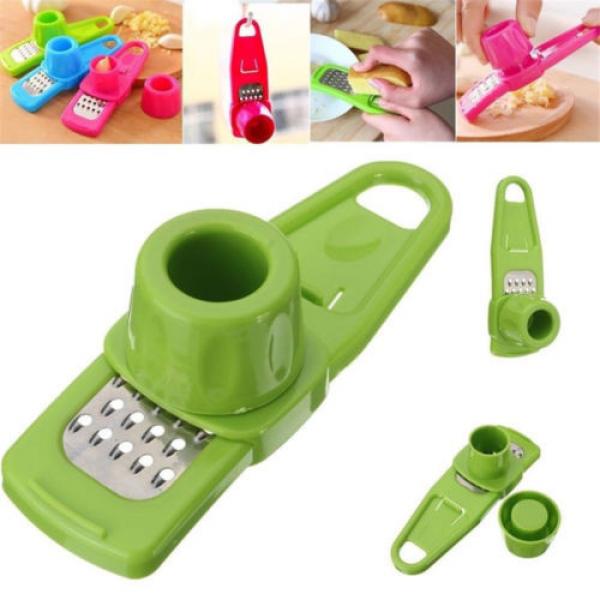 Kitchen Garlic Ginger Presses Cutter Device Grinding Hand Cooking Tool BO #4 image