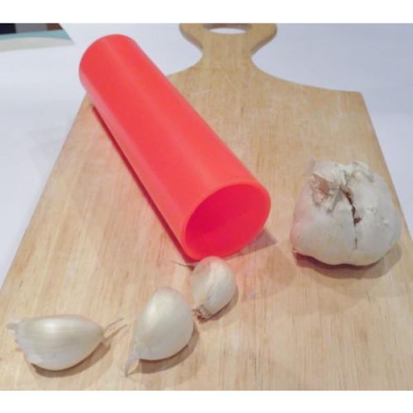 Magic Garlic Peeler Easy Peeler Brand New Silicone Direct From The UK #1 image