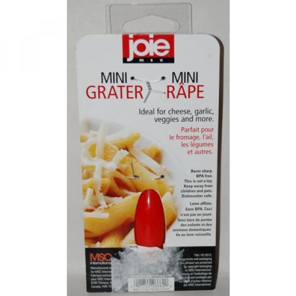 Joie Mini Grater Cheese Garlic Vegetables RED NEW #4 image