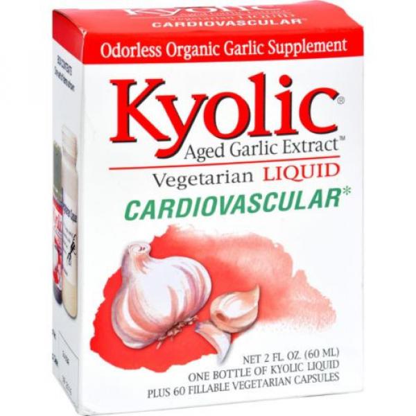 Kyolic Aged Garlic Extract Cardiovascular Liquid Vegetarian - 2 fl oz #1 image