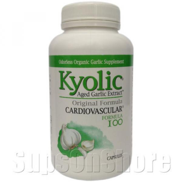 Kyolic - Aged Garlic Extract - Cardiovascular Formula 100 - 200 &amp; 300 Capsules #1 image