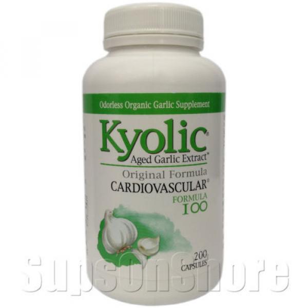 Kyolic - Aged Garlic Extract - Cardiovascular Formula 100 - 200 &amp; 300 Capsules #2 image
