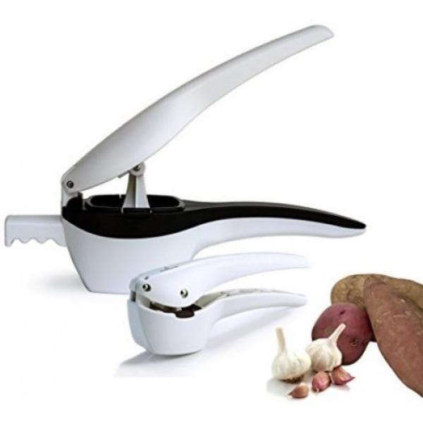 Culina Potato Ricer and Garlic Press Deluxe Set Home Kitchen Cool Gadgets New #2 image