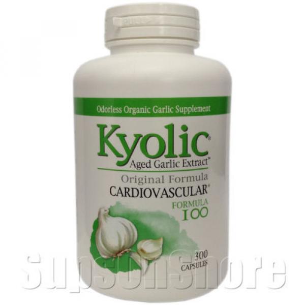 Kyolic - Aged Garlic Extract - Cardiovascular Formula 100 - 200 &amp; 300 Capsules #3 image