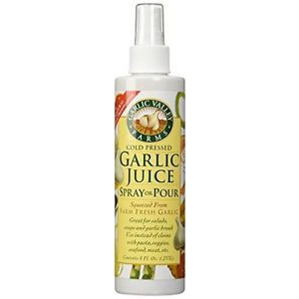True Natural Taste Garlic Juice Spray or Pour &#034;2 Pack&#034; - (8 Oz Bottles) #1 image