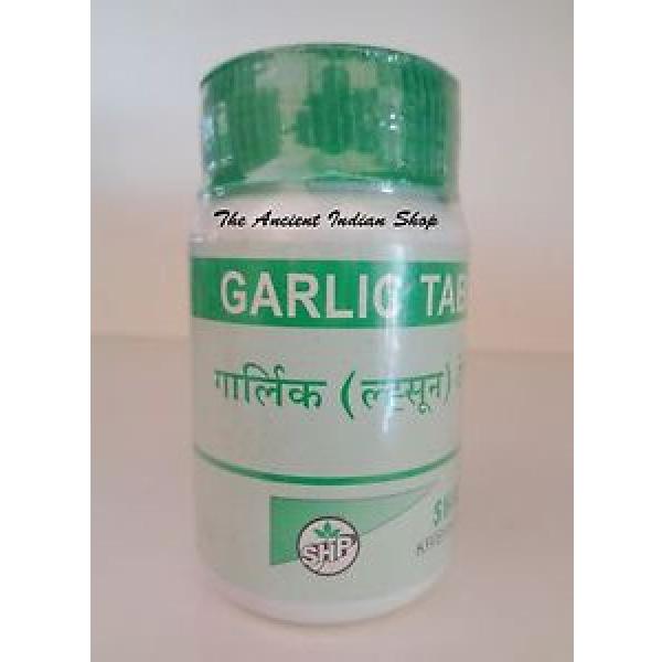 Shriji Herbal GARLIC 80 Tablets, Allium Sativum,  FREE SHIPPING WORLDWIDE #1 image