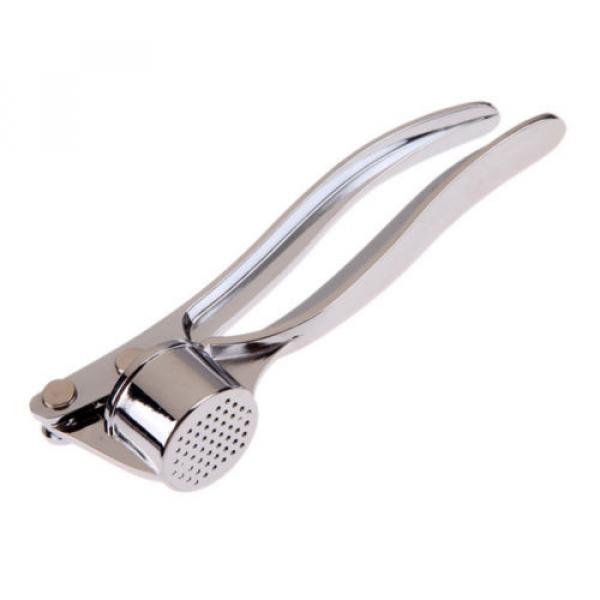 Fruit Vegetable Stainless Steel Squeeze Tools Crusher Garlic Presses #3 image