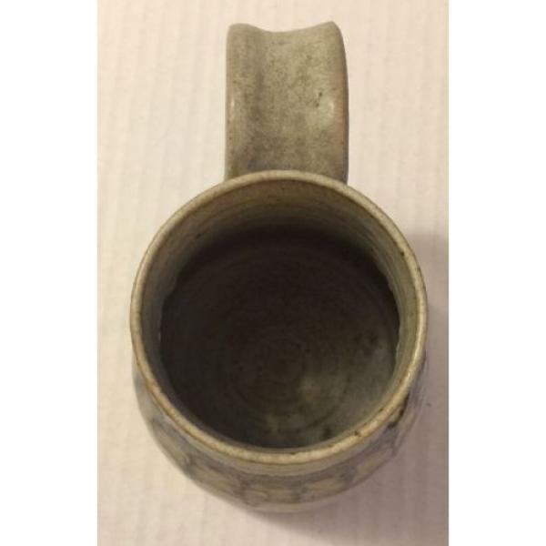 Garlic Jar Pottery Handmade One Handle Cork Stopper Side Holes #5 image