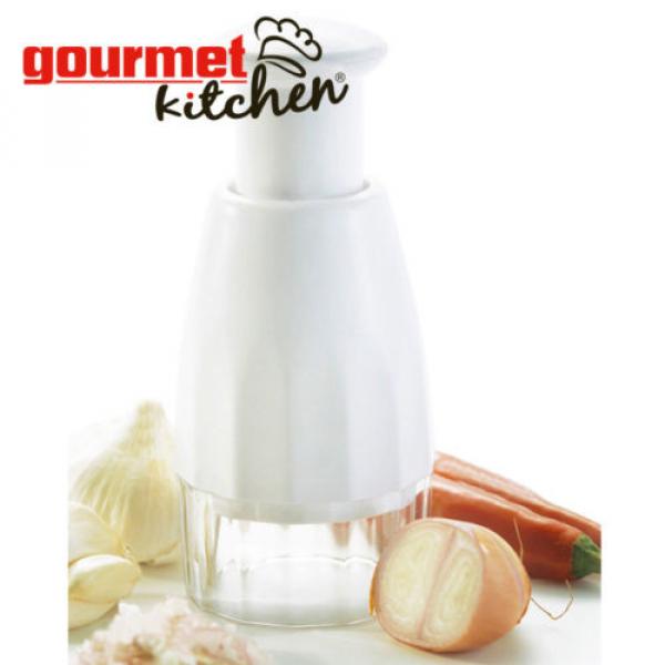 Manual Onion Chopper Vegetable Fruit Cutter Slicer Garlic Kitchen Food Chop Tool #1 image