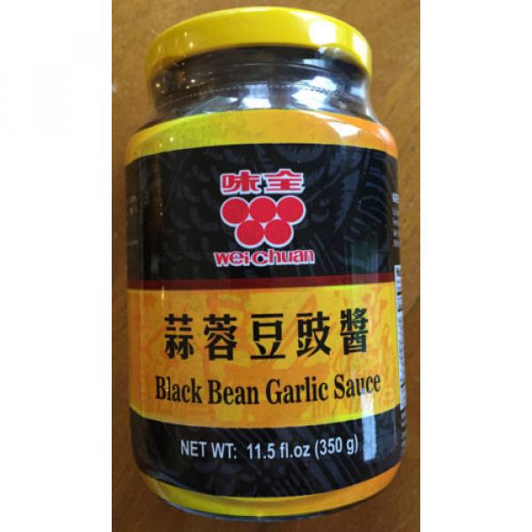 Black Bean Garlic Sauce Wei-Chuan Brand One 11.5 Ounce Bottle #1 image