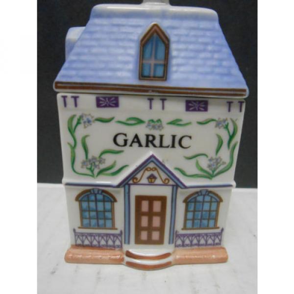 Lenox Porcelain  Spice Jar &#034;Spice Village&#034; 1989 Garlic #1 image