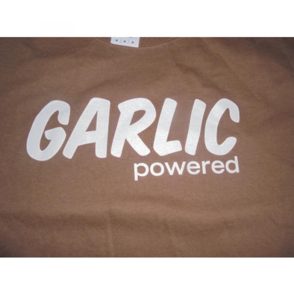 Fazoli&#039;s shirt size Medium M Garlic Powered Italian Food Advertising Spaghetti #2 image