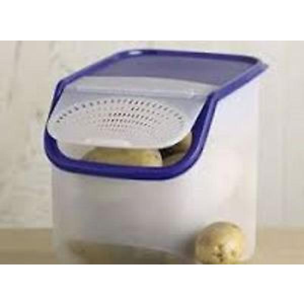 Tupperware Access Mate Potato, Garlic, Onion Vented Container, Veg Out Panel, 3L #1 image
