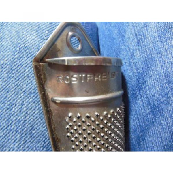 Vintage ROSTFREI Nutmeg Grater cheese GARLIC Citrus Zester STAINLESS Germany #5 image