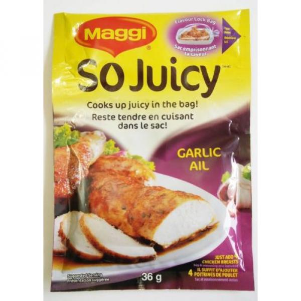 Lot of 3 Maggi So Juicy Cooks Up Juicy In The Bag / Lock Bag &amp; Seasoning Mix inc #4 image