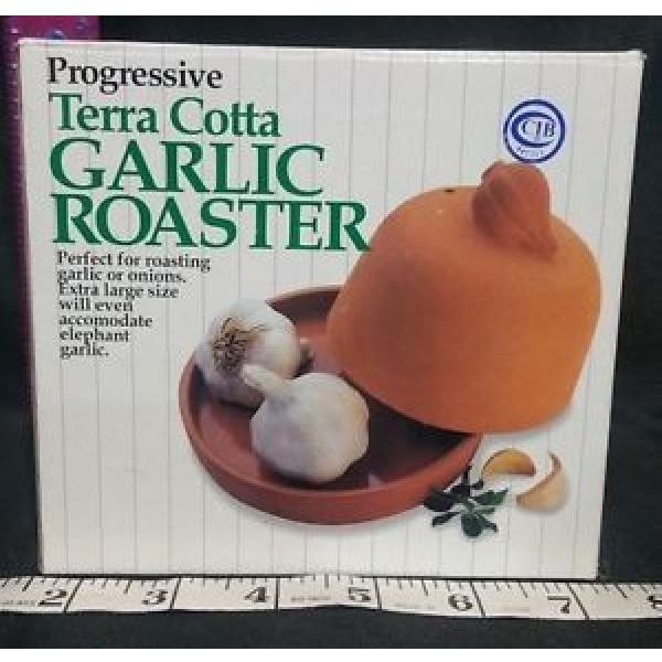Garlic Roaster Terra Cotta   FREE Expedited SHIPPING #1 image
