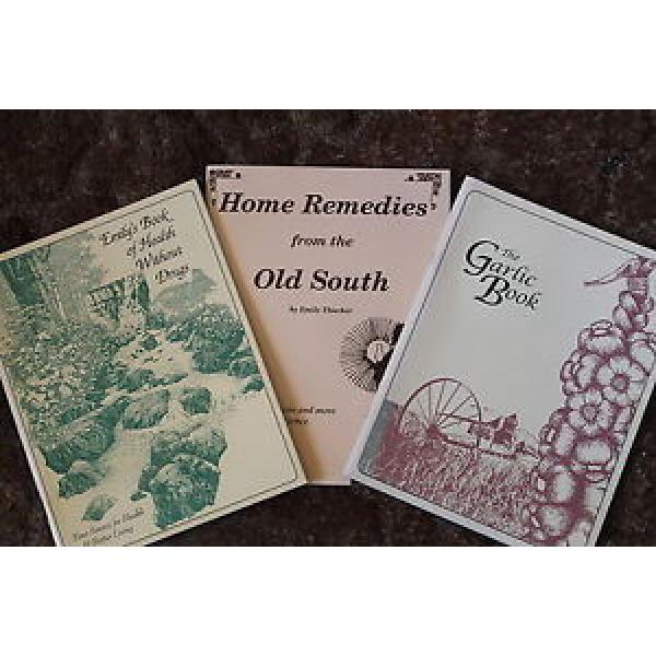 Emily Thacker 3 Books Garlic Old South Home Remedies Health Without Drugs 1994 #1 image