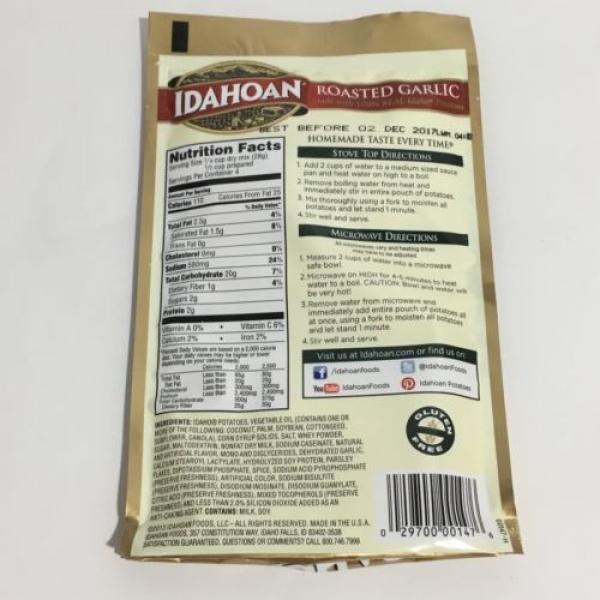 Idahoan Mashed Potatoes Variety Pack Bacon, Garlic, Baby Reds #3 image