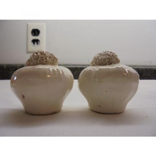 Vintage Salt and Pepper Shakers Garlic Bulbs  Realistic Looking.. #1 image