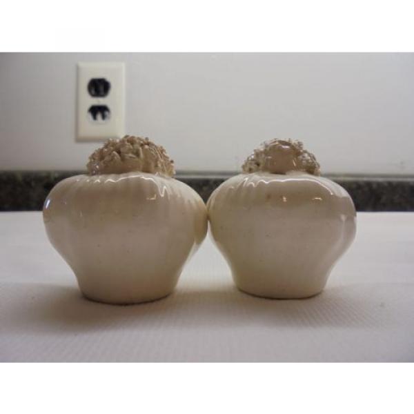 Vintage Salt and Pepper Shakers Garlic Bulbs  Realistic Looking.. #3 image