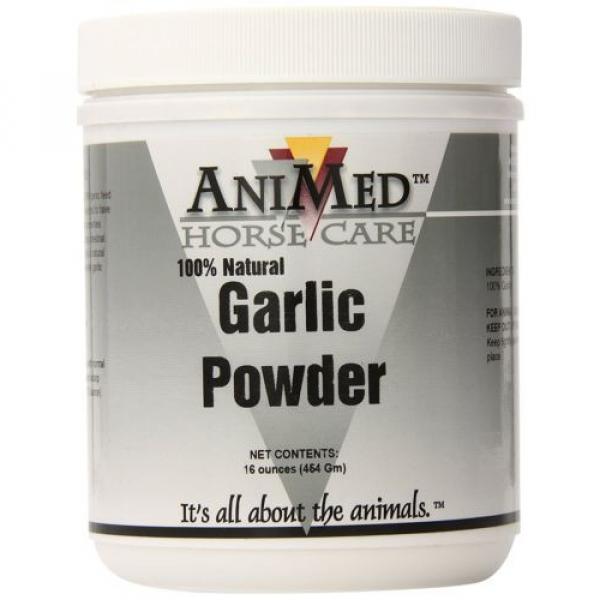 AniMed Garlic Powder Pure for Horses 16 OZ #1 image