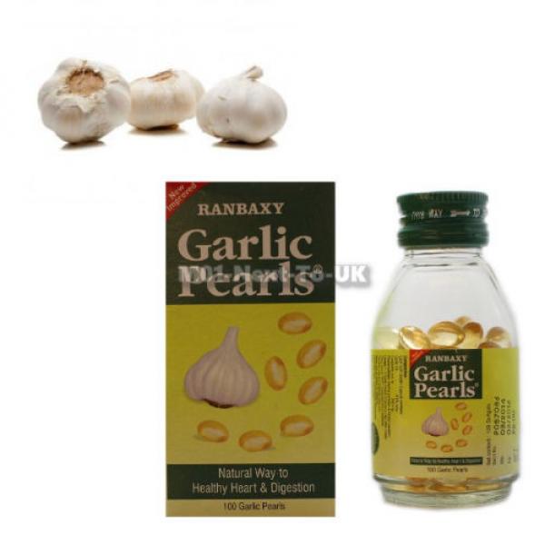 [7992 ] Odourless Garlic Pearls Garlic Allium sativum fresh stock 100 Capsules #1 image