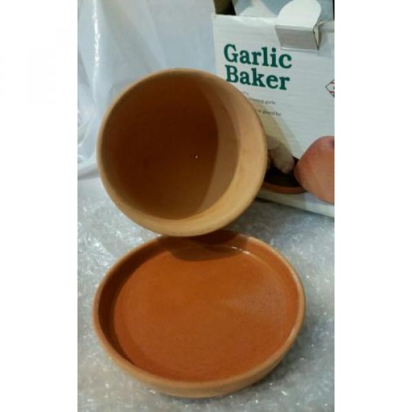 Vintage Chef&#039;s Choice Terracotta Garlic Baker - New in Box #5 image