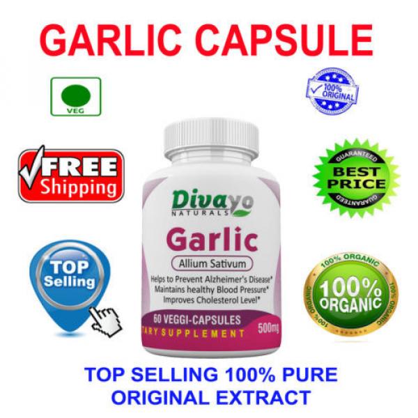 Garlic 500 mg Capsules Top Selling Free WorldWide Shipping #1 image