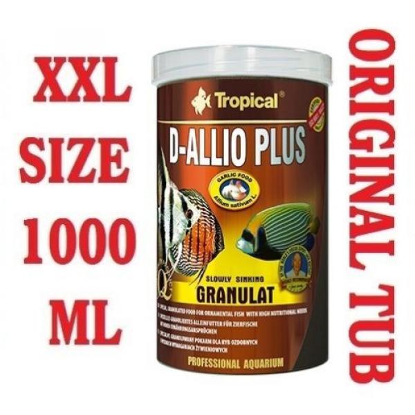 D-ALLIO PLUS Granules - Complete Food for Discus with garlic (30%) 1000ml/600g. #1 image