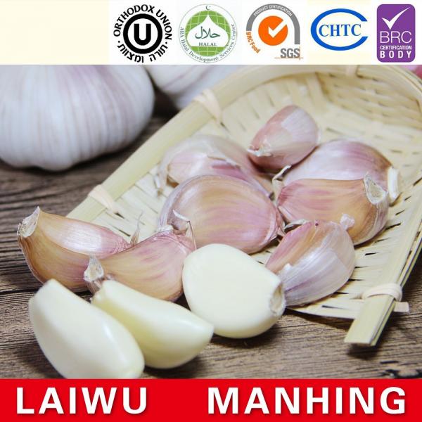Chinese 2017 year china new crop garlic normal  white  fresh  garlic  mesh bag carton #2 image