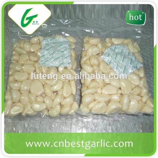 Fresh Clove Peeled Garlic In Bag and Jar #1 image